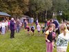 Start chłopców. Na pierwszej zmianie Piotr Ryta (zielona koszulka)
